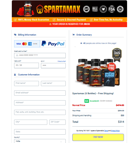 Spartamax Suplements